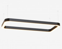 Светодиодный светильник FTP-FRAME-SOFT-1800 114Вт 4000К черный